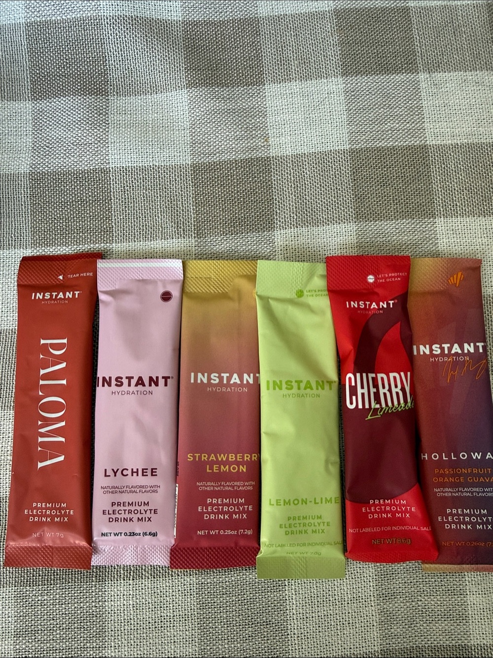 Instant Hydration Electrolyte Drink Mix Variety - Multi Color Pack